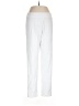 Krazy Larry Solid White Casual Pants Size 10 - photo 1