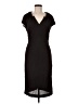 Escada Solid Black Cocktail Dress Size EU 38 / US 8 - photo 1