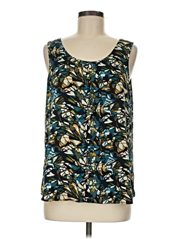 Classiques Entier Sleeveless Silk Top (view 1)