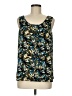 Classiques Entier Teal Sleeveless Silk Top Size M - photo 1