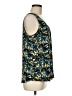 Classiques Entier Teal Sleeveless Silk Top Size M - photo 4