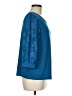 CeCe Blue 3/4 Sleeve Blouse Size M - photo 4