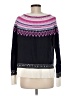 Talbots Print Purple Pullover Sweater Size M - photo 2