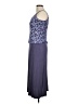Alex Evenings 100% Polyester Purple Gray Casual Dress Size 6 (petite) - photo 5