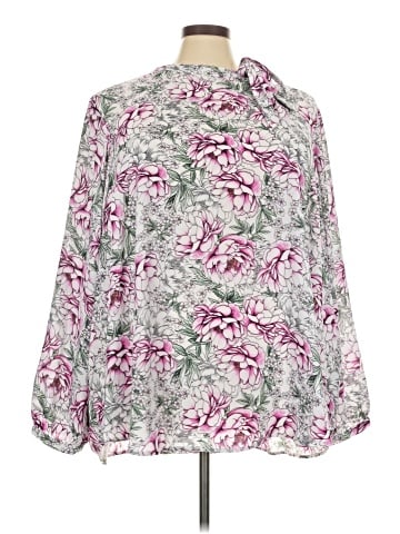 Torrid Long Sleeve Blouse (view 1)