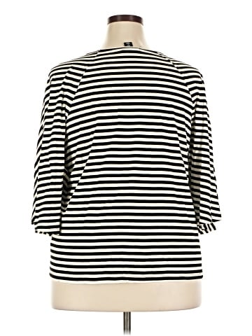 June + Vie 3/4 Sleeve T-Shirt (view 2)