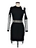 Assorted Brands Graphic Black Cocktail Dress Size M - photo 1