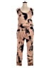 Mink Pink Tie-dye Brown Jumpsuit Size L - photo 1