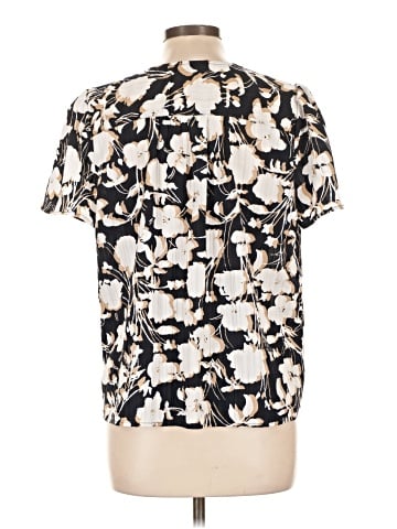 Ann Taylor LOFT Outlet Short Sleeve Blouse (view 2)