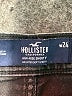 Hollister Black Denim Shorts Size 0 - photo 3