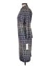 Etcetera Print Blue Casual Dress Size 6 - photo 5