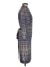 Etcetera Print Blue Casual Dress Size 6 - photo 4