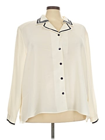 Maggie Barnes Long Sleeve Blouse (view 1)