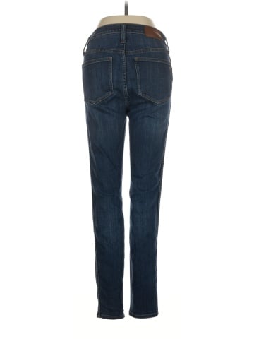 Madewell 10" High-Rise Skinny Jeans in Danny Wash: TENCEL&trade; Denim Edition (view 2)