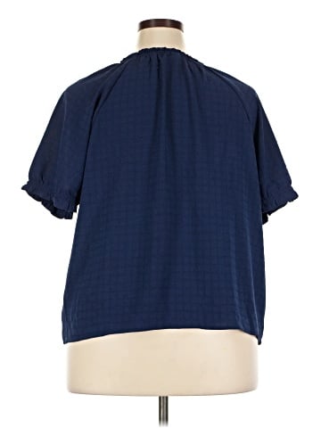Nine West Short Sleeve Blouse (view 2)
