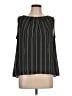 Ann Taylor LOFT Outlet 100% Polyester Black Sleeveless Blouse Size L (petite) - photo 1