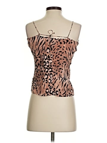 Paige Sleeveless Silk Top (view 2)