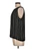 Ann Taylor LOFT Outlet 100% Polyester Black Sleeveless Blouse Size L (petite) - photo 5