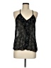 Dna Couture 100% Polyester Black Sleeveless Blouse Size M - photo 1