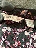 Cato 100% Rayon Black 3/4 Sleeve Blouse Size S - photo 7