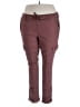 Torrid Solid Burgundy Cargo Pants Size 2X Plus (2) - photo 1