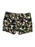 Gap Outlet Floral Black Shorts Size 8 - photo 2