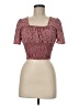 Papaya Red Short Sleeve Top Size M - photo 1
