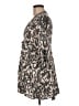 Anama 100% Viscose Paisley Gray 3/4 Sleeve Top Size M - photo 5