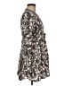 Anama 100% Viscose Paisley Gray 3/4 Sleeve Top Size M - photo 4