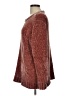 Orvis 100% Polyester Metallic Burgundy Pullover Sweater Size L - photo 5