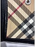 Burberry 100% Coated Canvas Plaid Gray Tan Wallet One size - photo 5