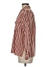 Alfred Dunner 100% Polyester Stripes Burgundy Long Sleeve Blouse Size 8 - photo 5
