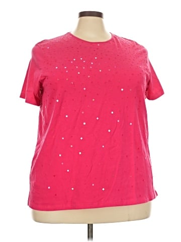 Susan Graver Short Sleeve T-Shirt (view 1)