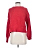 Papermoon 100% Polyester Red Pullover Sweater Size S - photo 1