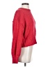 Papermoon 100% Polyester Red Pullover Sweater Size S - photo 4