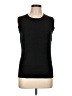 Grace Elements Black Sleeveless T-Shirt Size L - photo 1