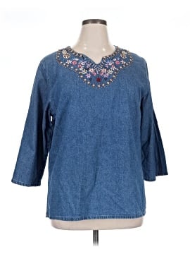 Studio West 3/4 Sleeve T-Shirt (view 1)