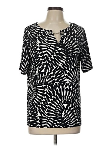Tahari Short Sleeve Blouse (view 1)