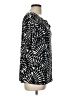 Tahari Black Short Sleeve Blouse Size L - photo 4