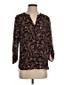 Daniel Rainn Paisley Black 3/4 Sleeve Blouse Size S - photo 1