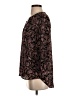 Daniel Rainn Paisley Black 3/4 Sleeve Blouse Size S - photo 5
