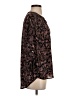 Daniel Rainn Paisley Black 3/4 Sleeve Blouse Size S - photo 4