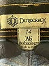 Democracy Solid Blue Jeans Size 14 - photo 4