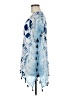 Surf Gypsy 100% Rayon Blue Kimono Size M - photo 5