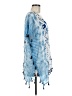 Surf Gypsy 100% Rayon Blue Kimono Size M - photo 4