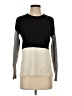 DKNY Color Block Black Pullover Sweater Size XS - photo 1