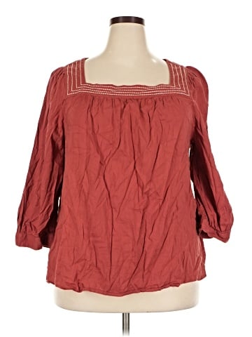 Old Navy 3/4 Sleeve Blouse (view 1)