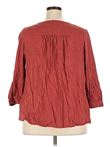 Old Navy 3/4 Sleeve Blouse (view 2)
