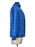 David Matthew Blue Long Sleeve Blouse Size 10 - photo 4
