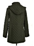 Tommy Hilfiger 100% Polyester Green Coat Size P (petite) - photo 2